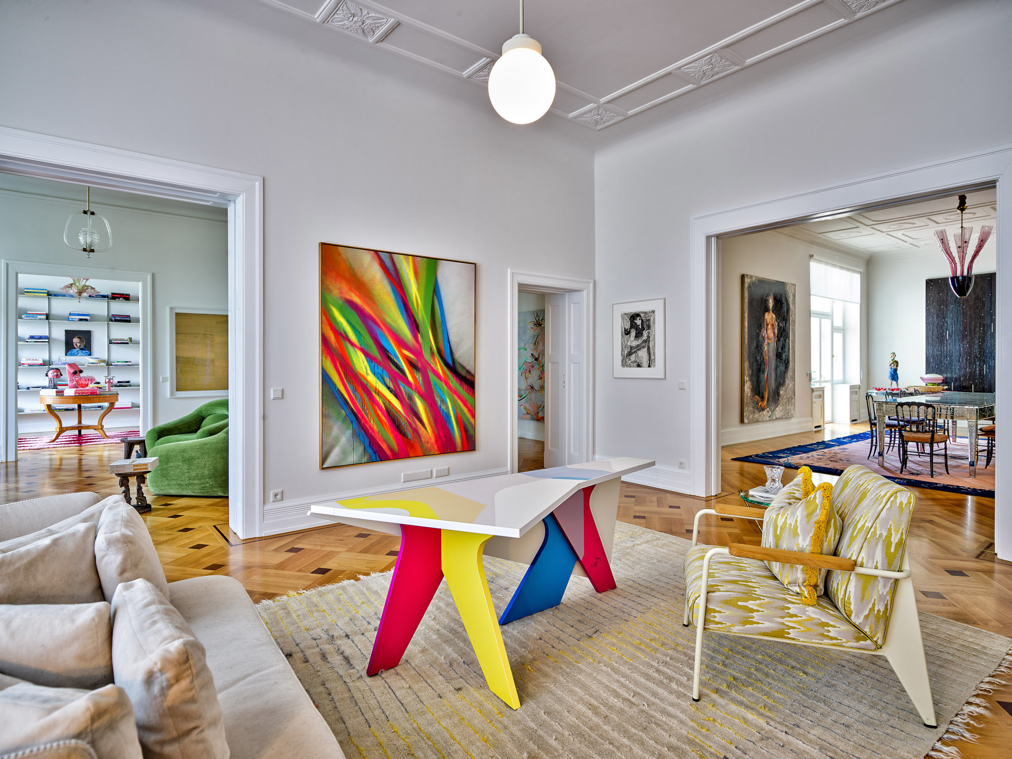 Never stop moving Folding Table by Mad C einszueins design 2