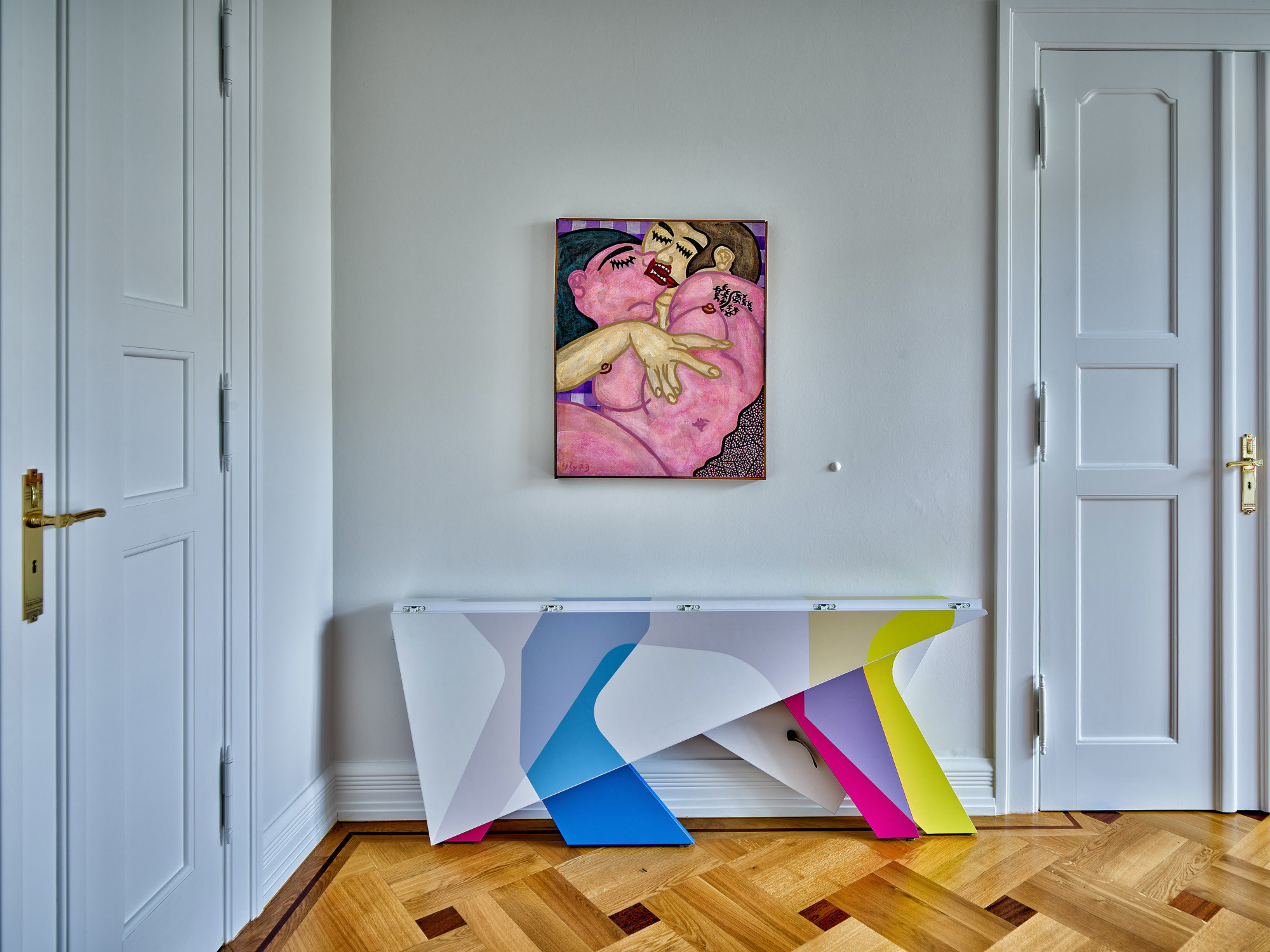 Never stop moving Folding Table by Mad C einszueins design 3